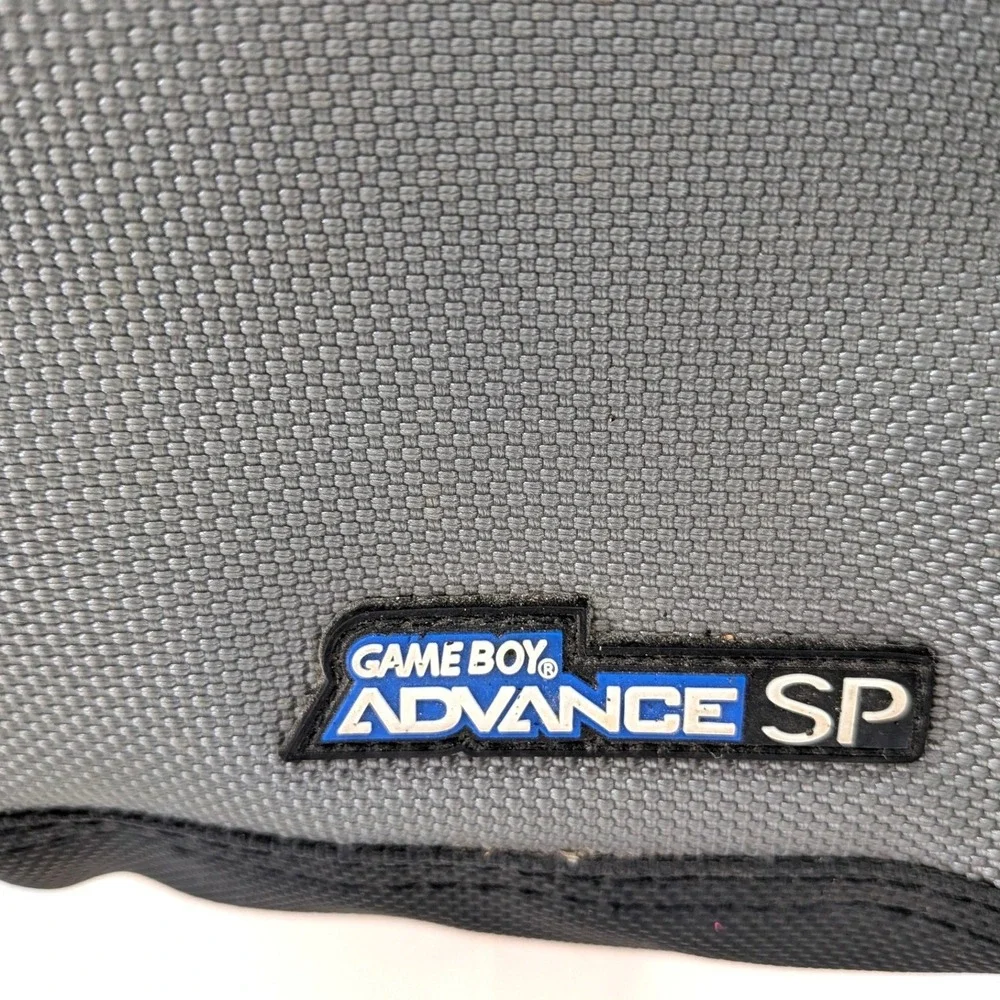 Game Boy‎ Advance SP Mini Backpack Carrying Case 3 Pocket Pouch